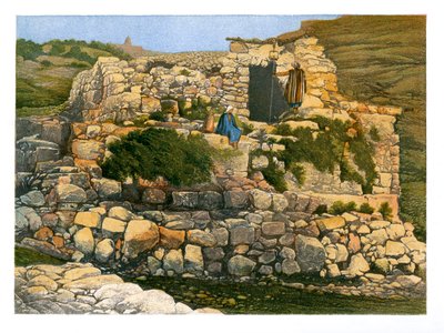 En-Rogel Kuyusu, Kudüs, c1870. by W. Dickens