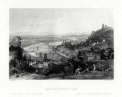 Lyon, Fransa, 1875 by W Floyd