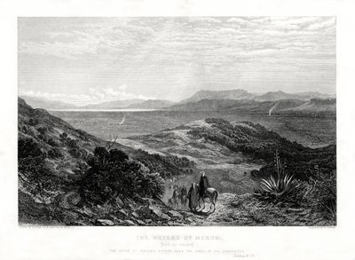 Merom Suları, Filistin, 1887 by W. Forrest