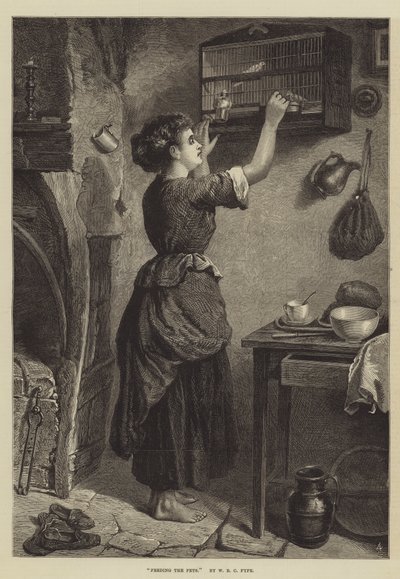 Evcil Hayvanları Beslemek by W. Fyfe