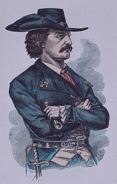Jean Lafitte (renkli gravür) by John Ward Dunsmore