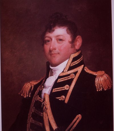 William Hull (renkli taş) by John Ward Dunsmore