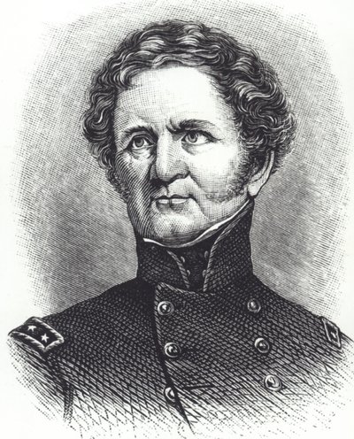Winfield Scott (gravür) by John Ward Dunsmore