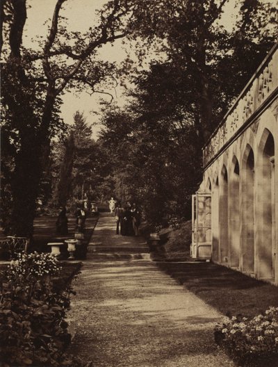 Singleton, Glamorganshire'da Orangery ve Çiçek Bahçesi by W. Graham Vivian