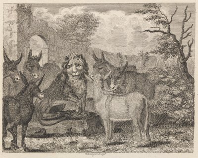Aslan ve Yavru by W. Grainger
