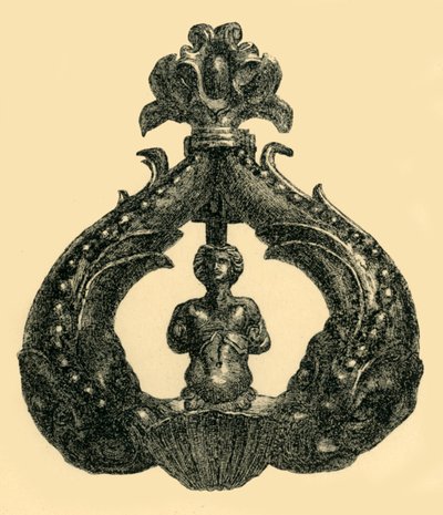 Bronz kapı tokmağı, c1550-1600, 1881. by W. Harbutt