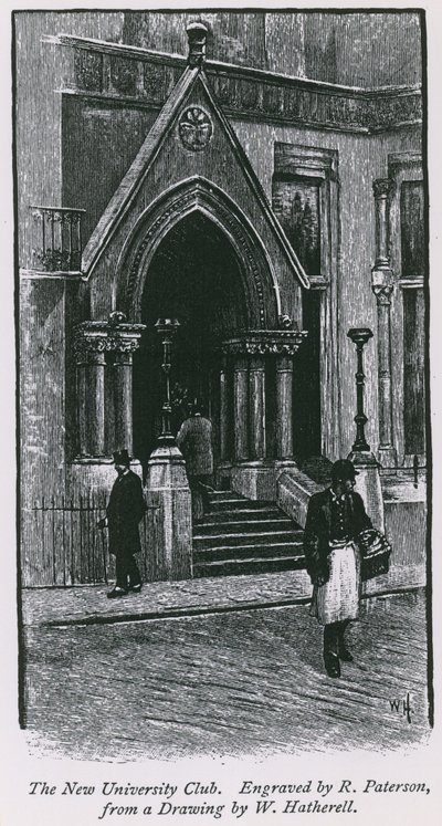 Yeni Üniversite Kulübü by W. Hatherell