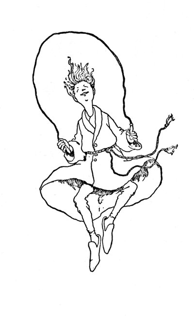Oğul Neşeyle Yaşadı, c1930 by William Heath Robinson