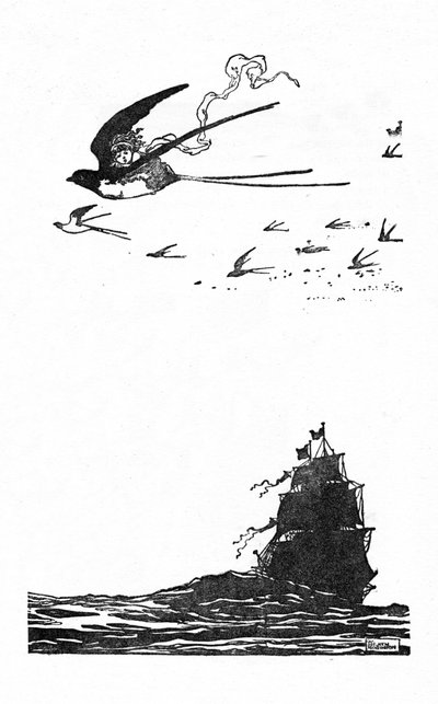 Kırlangıç Havaya Yükseldi, c1930 by William Heath Robinson