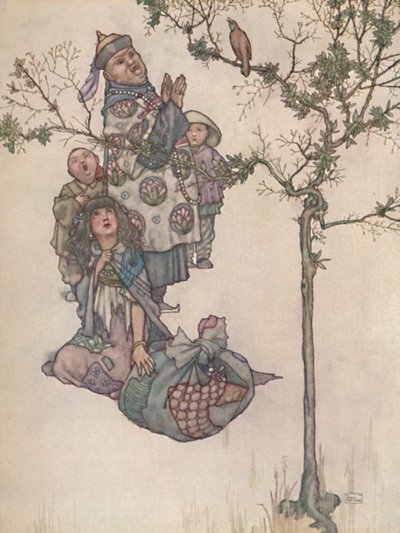 Sonra Bülbül Şarkı Söylemeye Başladı, c1930 by William Heath Robinson
