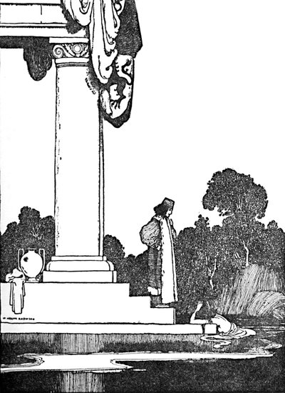 Güneş Doğduğunda Uyandı, c1930 by William Heath Robinson