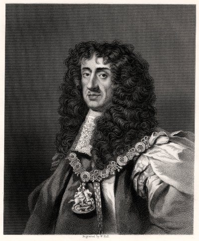 Charles II, Büyük Britanya ve İrlanda Kralı, 19. yüzyıl. by W. Holl