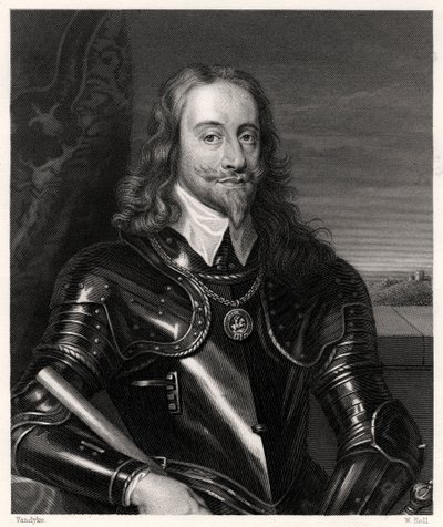 Charles I, Büyük Britanya ve İrlanda Kralı, 19. yüzyıl. by W. Holl
