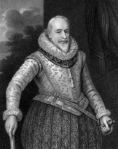 George Carew, 1. Totnes Kontu 1555-1629, 1824. by W. Holl