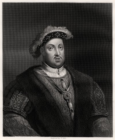 Henry VIII, İngiltere ve İrlanda Kralı, 19. yüzyıl by W. Holl
