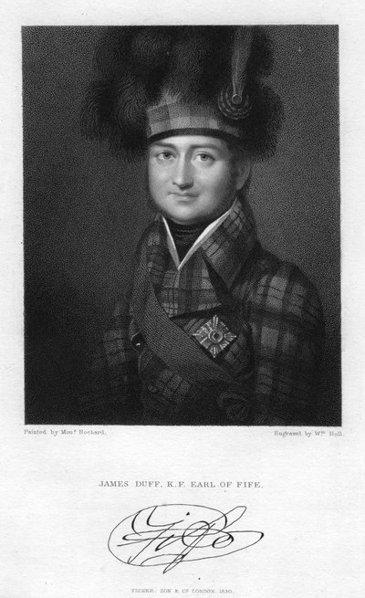 James Duff 1729-1809, 2. Fife Kontu, 1830. by W. Holl