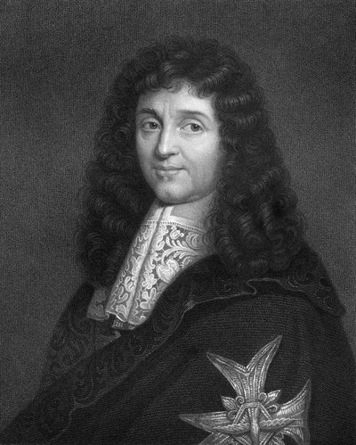 Jean-Baptiste Colbert, 17. yüzyıl Fransız devlet adamı, 1836. by W. Holl