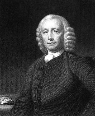 John Harrison, İngiliz saat yapımcısı, 1768. by W. Holl
