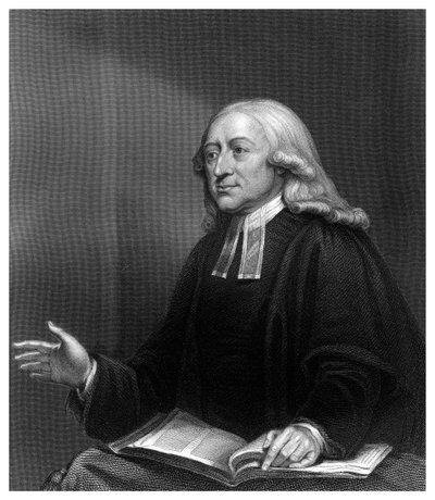 John Wesley, 18. yüzyıl İngiliz konformist olmayan vaiz. by W. Holl