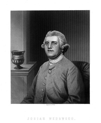 Josiah Wedgwood, İngiliz sanayici ve çömlekçi by W. Holl