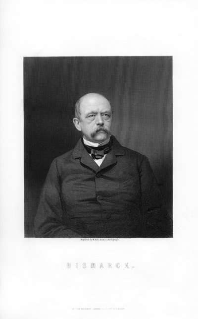 Otto von Bismarck, Lauenburg Dükü, Alman devlet adamı, 1893. by W. Holl