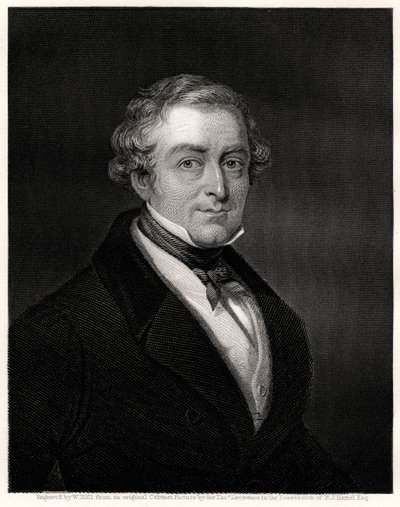 Sir Robert Peel, Britanya Başbakanı, 19. yüzyıl by W. Holl