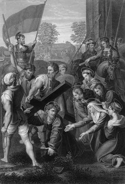 Calvary Yolundaki Düşüş, c1820