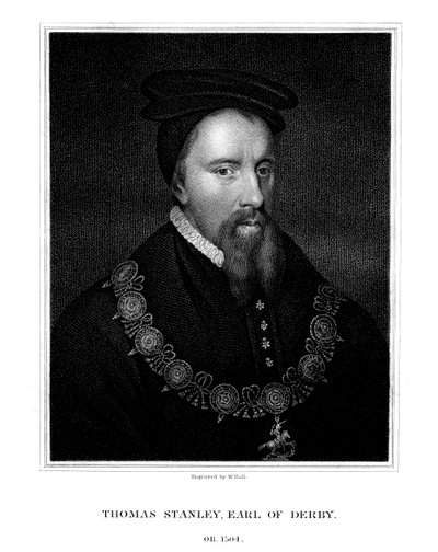 Thomas Stanley, Derby'nin 1. Kontu, İngiliz asilzadesi, 1827. by W. Holl