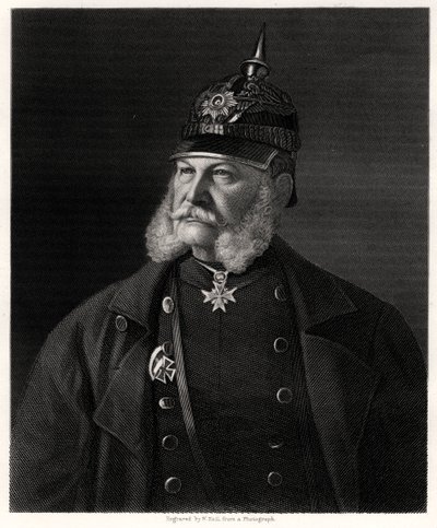 Wilhelm I, Prusya Kralı ve Almanya İmparatoru, 19. yüzyıl by W. Holl