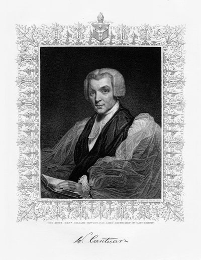 William Howley, Canterbury Başpiskoposu, 19. yüzyıl. by W. Holl