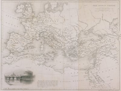 Roma İmparatorluğu, c.1850 by W Hughes