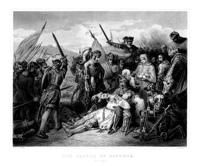 Ravenna Savaşı, 11 Nisan 1512, 1875 by W. Hulland