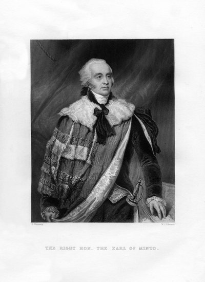 Gilbert Elliot Murray-Kynynmound, 1. Minto Kontu, 19. yüzyıl. by W. J. Edwards