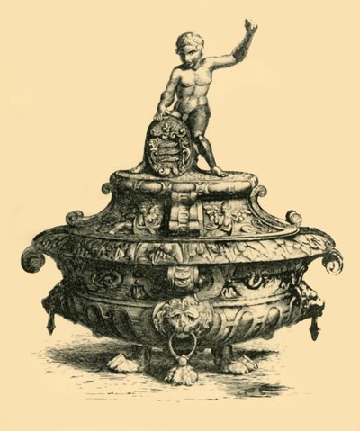 Bronz vazo, 16. yüzyıl, 1881. by W. M. McGill