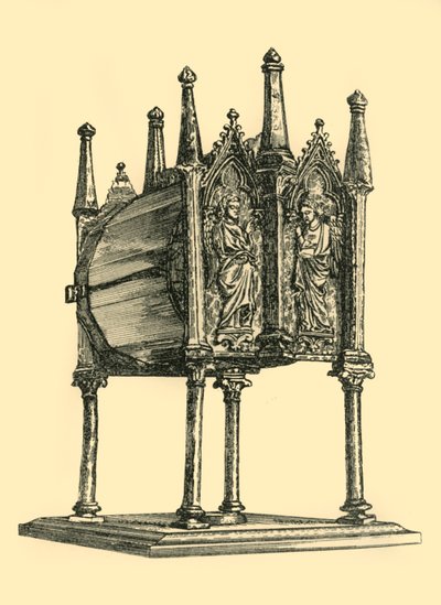 Reliquary, 14. yüzyıl, 1881. by W. M. McGill