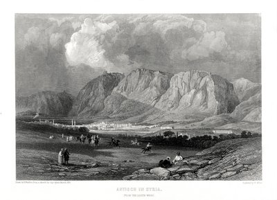 Antakya, Suriye, 19. yüzyıl by W. Miller