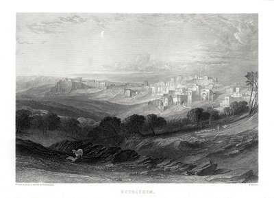 Bethlehem, Filistin, 19. yüzyıl by W. Miller