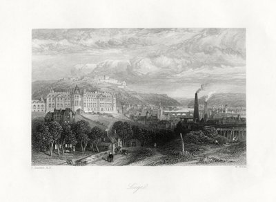 Liege, Belçika, 19. yüzyıl by W. Miller