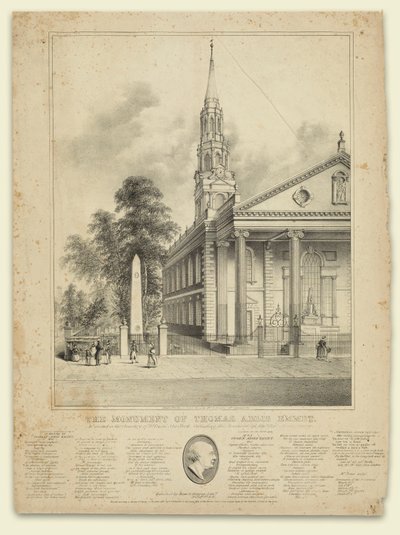 Thomas Addis Emmet Anıtı by W. R. Browne