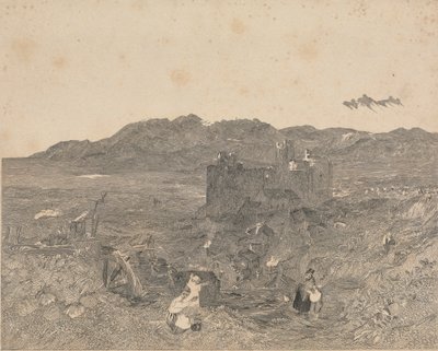Harlech Kalesi, Kuzey Galler by W. R. Smith