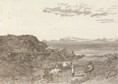 Heysham ve Cumberland Dağı by W. R. Smith