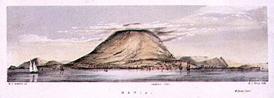 Henry C. Trery (fl.1849-54), c.1849 (renkli taş) tarafından oyulmuş Nevis Adası, Batı Hint Adaları