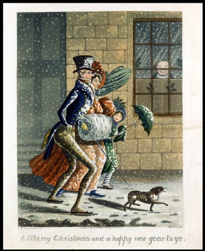 Mutlu Noeller ve Mutlu Yıllar Ye, Victoria Noel kartı by W. Summers