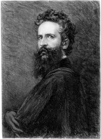 Hans Makart, Avusturyalı sanatçı, c1880-1882. by W. Unger