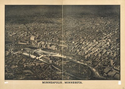 Minneapolis, Minnesota. by W. V.; Monasch Herancourt