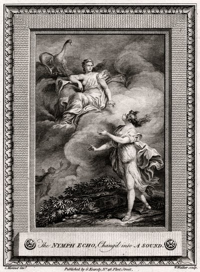 Sese Dönüşen Peri Yankısı, 1774 by W. Walker