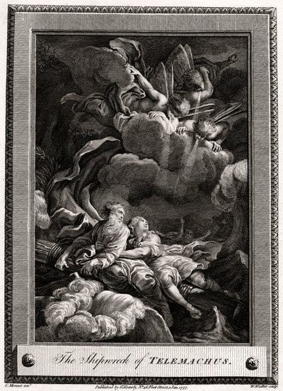 Telemachus Batığı, 1777 by W. Walker