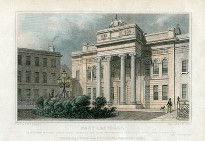 Salters Salonu, Londra, 1828. by W. Wallis
