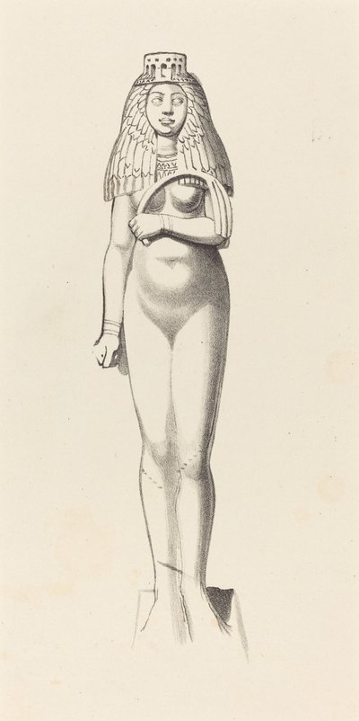 Bubaste veya İsis Figürü by W. Walton after John Flaxman