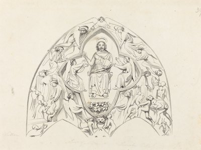 Son Yargı, Lincoln Katedrali by W. Walton after John Flaxman